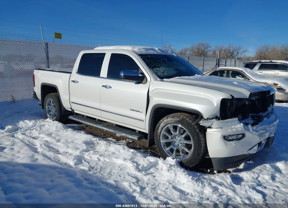 2017 GMC SIERRA 1500 DENALI VIN: 3GTU2PEC6HG485498