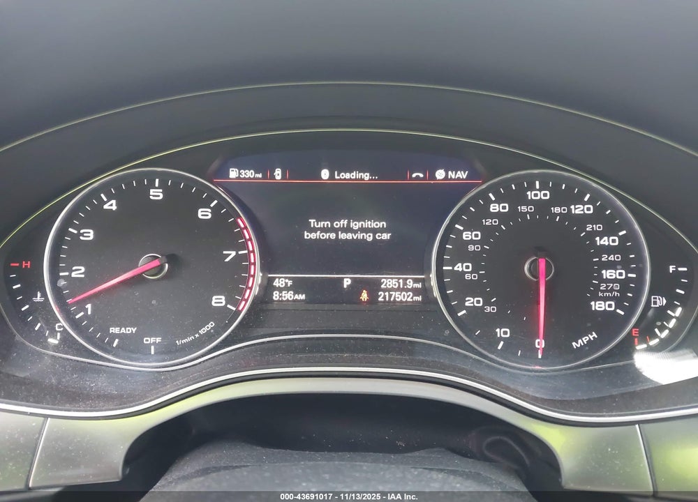2016 AUDI A6 VIN: WAUHGAFC7GN065699