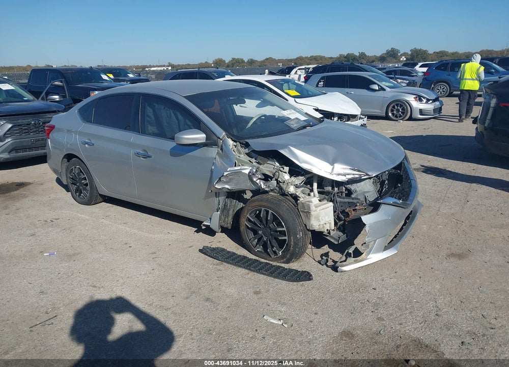 2017 NISSAN SENTRA SV VIN: 3N1AB7AP7HY262363