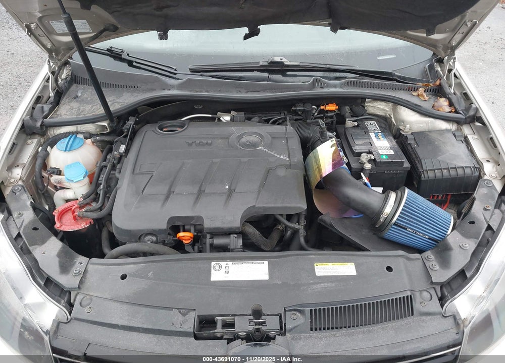 2013 VOLKSWAGEN JETTA SPORTWAGEN 2.0L TDI VIN: 3VWPL7AJXDM673013