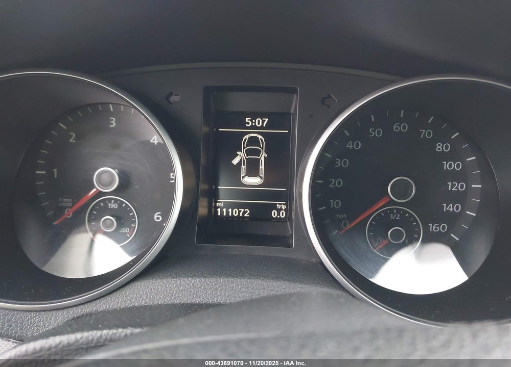 2013 VOLKSWAGEN JETTA SPORTWAGEN 2.0L TDI VIN: 3VWPL7AJXDM673013