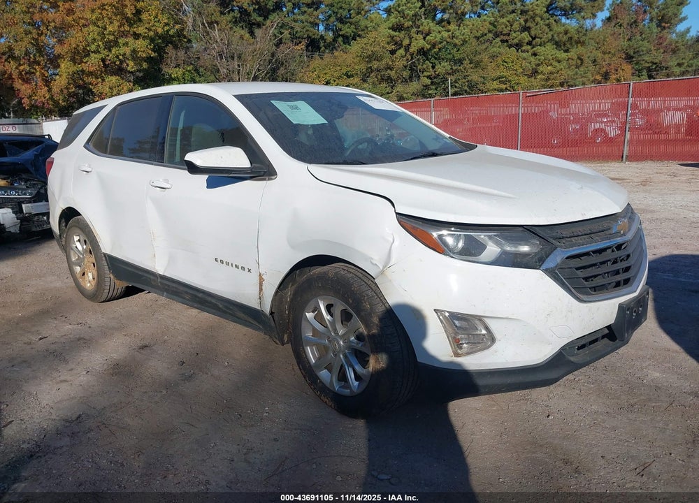 2020 CHEVROLET EQUINOX FWD LT 1.5L TURBO VIN: 2GNAXKEV8L6222787
