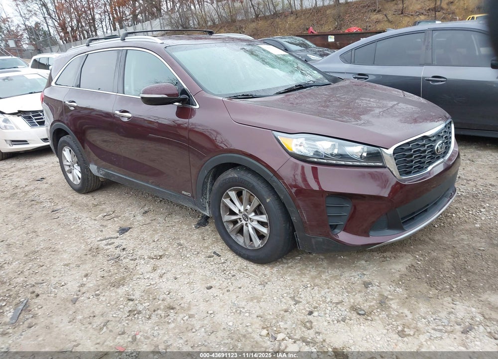 2019 KIA SORENTO 2.4L LX VIN: 5XYPGDA37KG436397