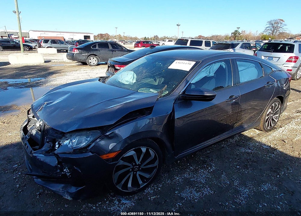 2018 HONDA CIVIC LX VIN: 19XFC2F59JE023690