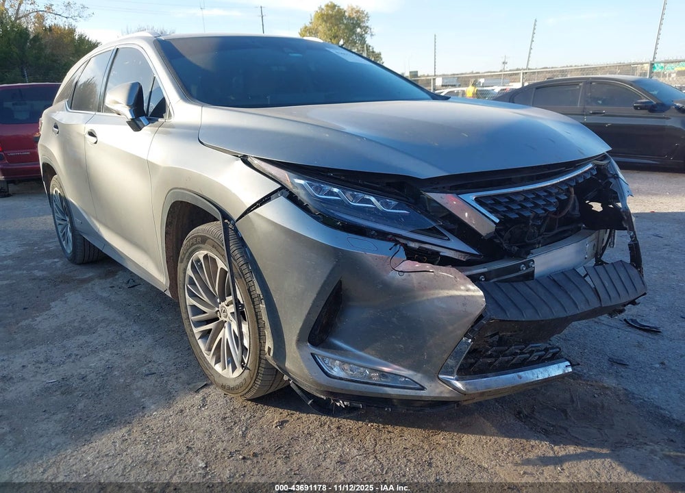 2021 LEXUS RX 450HL LUXURY VIN: JTJJGKFAXM2021084
