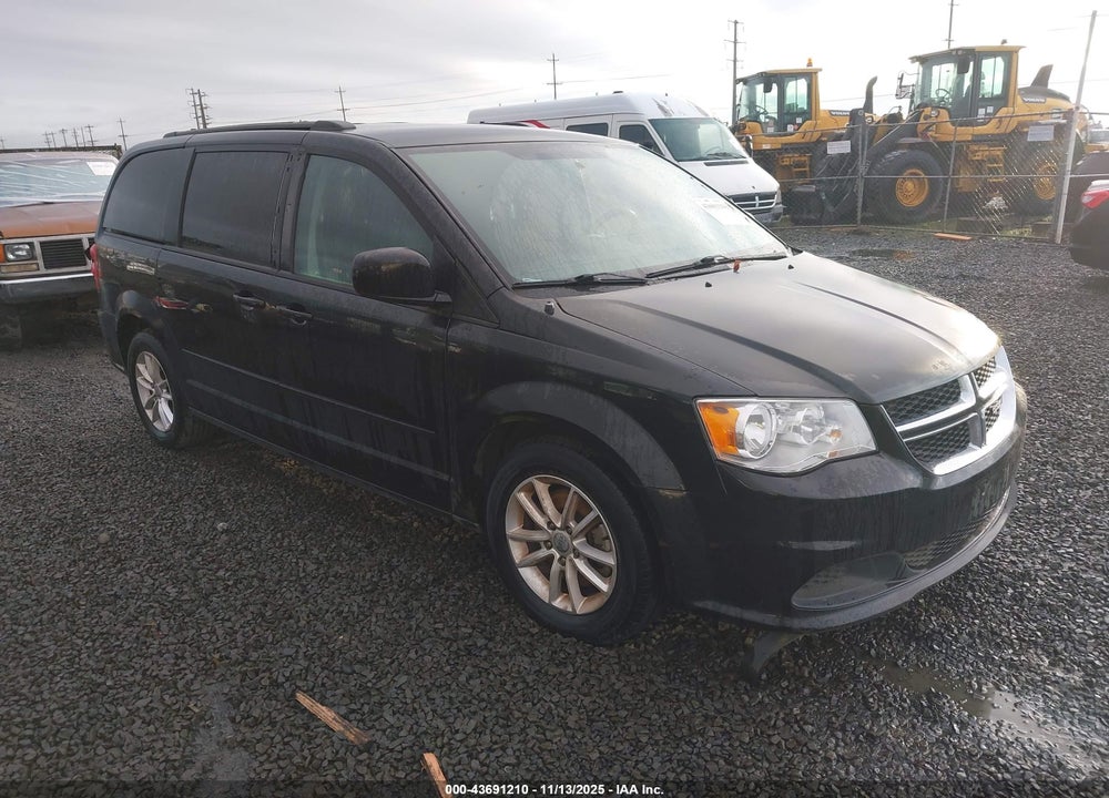 2016 DODGE GRAND CARAVAN SXT VIN: 2C4RDGCG9GR327302