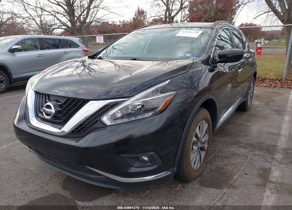 2018 NISSAN MURANO SV VIN: 5N1AZ2MH5JN145489