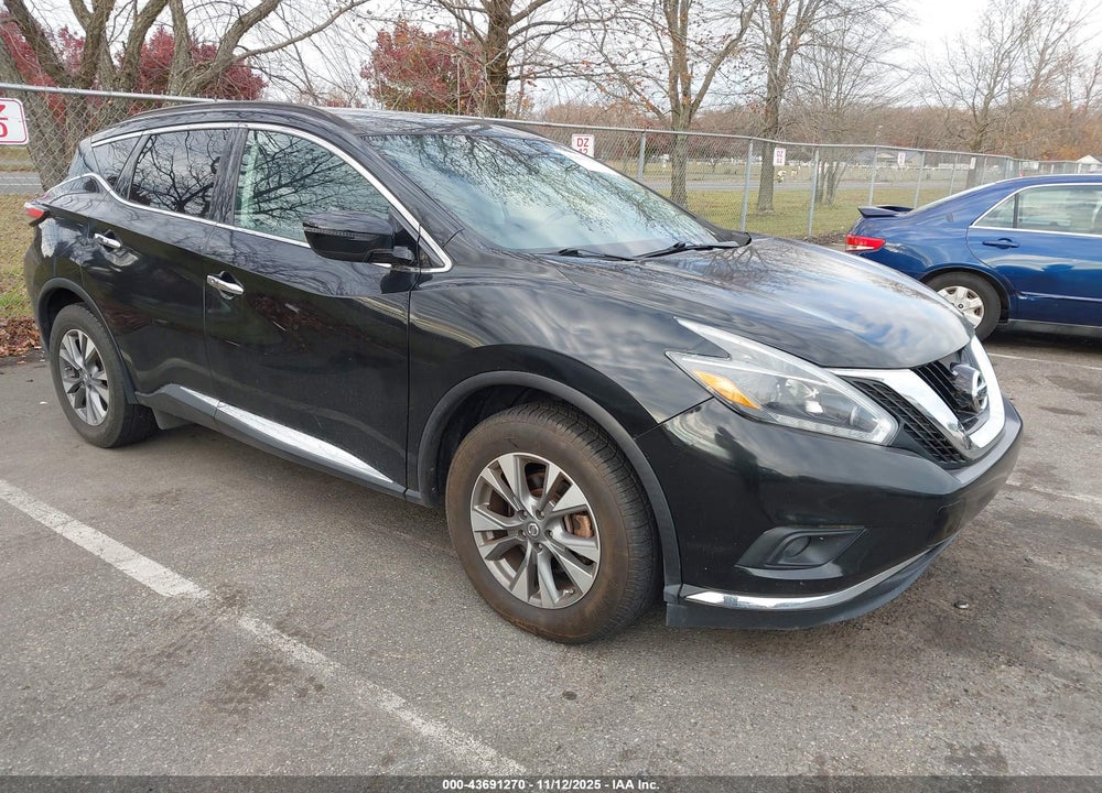 2018 NISSAN MURANO SV VIN: 5N1AZ2MH5JN145489
