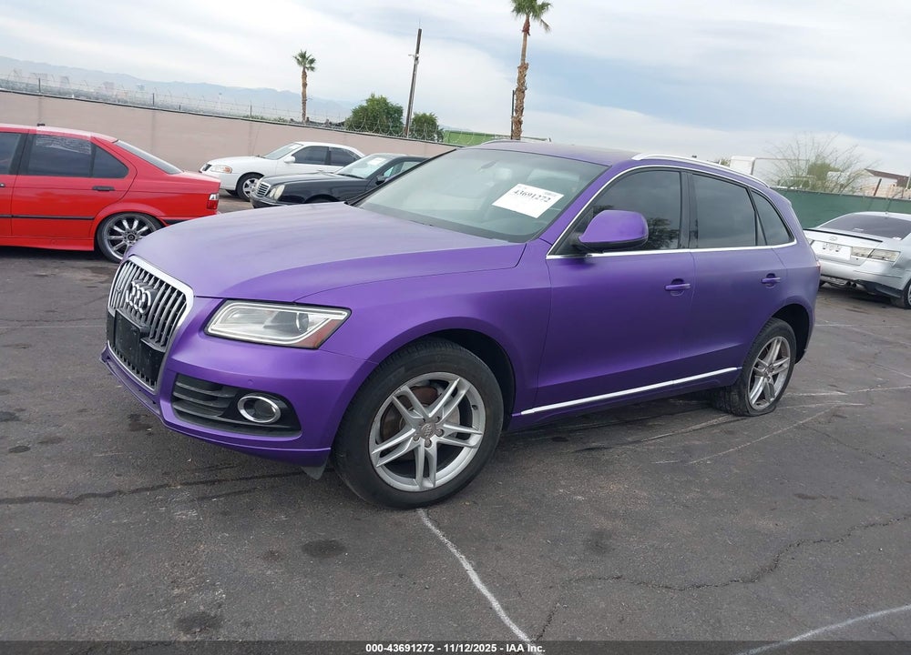 2014 AUDI Q5 2.0T PREMIUM VIN: WA1LFAFPXEA076312