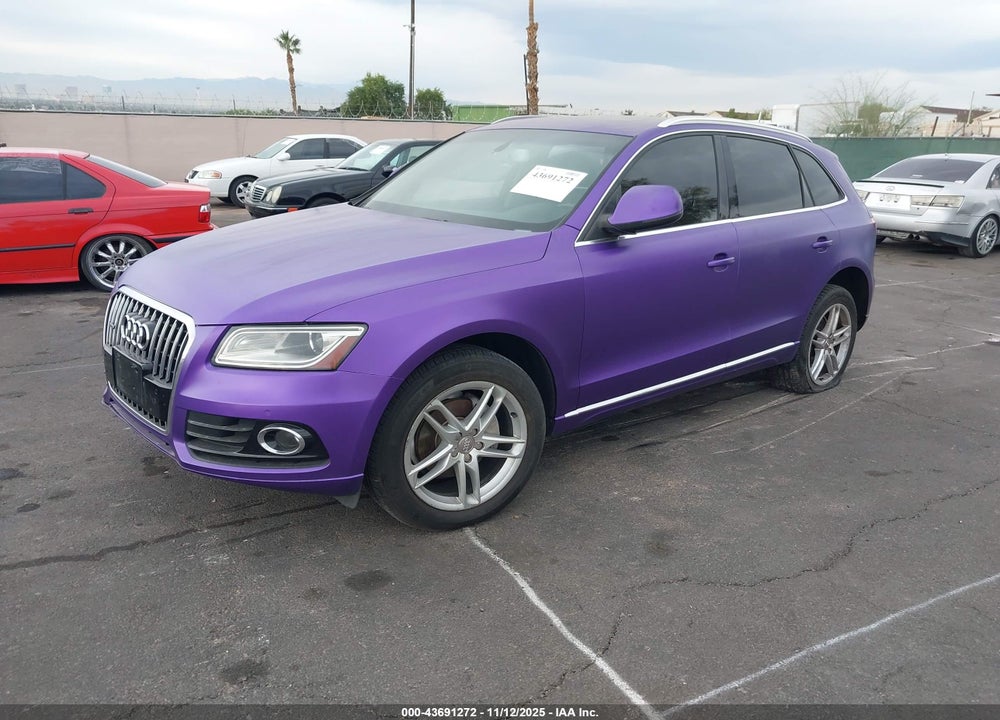2014 AUDI Q5 2.0T PREMIUM VIN: WA1LFAFPXEA076312