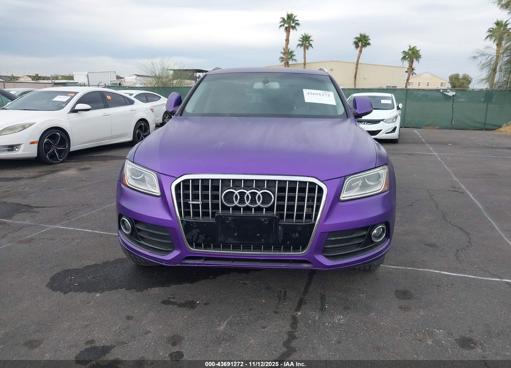 2014 AUDI Q5 2.0T PREMIUM VIN: WA1LFAFPXEA076312