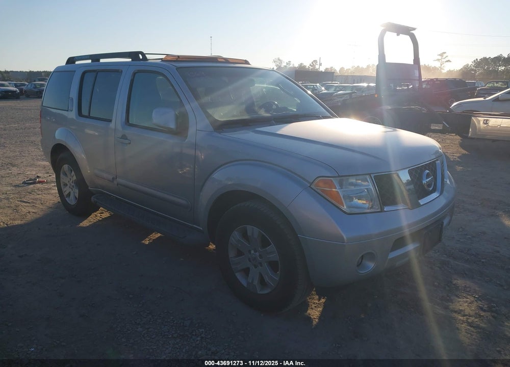 2006 NISSAN PATHFINDER LE VIN: 5N1AR18WX6C606451
