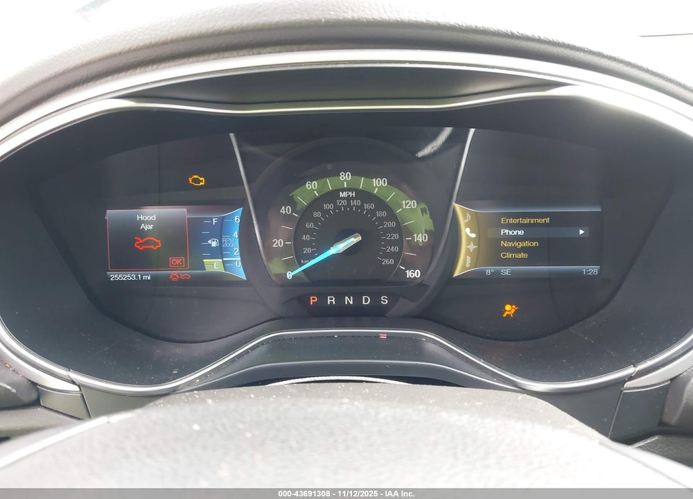 2014 FORD FUSION SE VIN: 1FA6P0H75E5367094