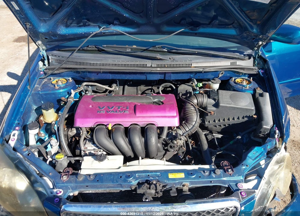 2003 TOYOTA COROLLA S VIN: 1NXBR32E13Z140902