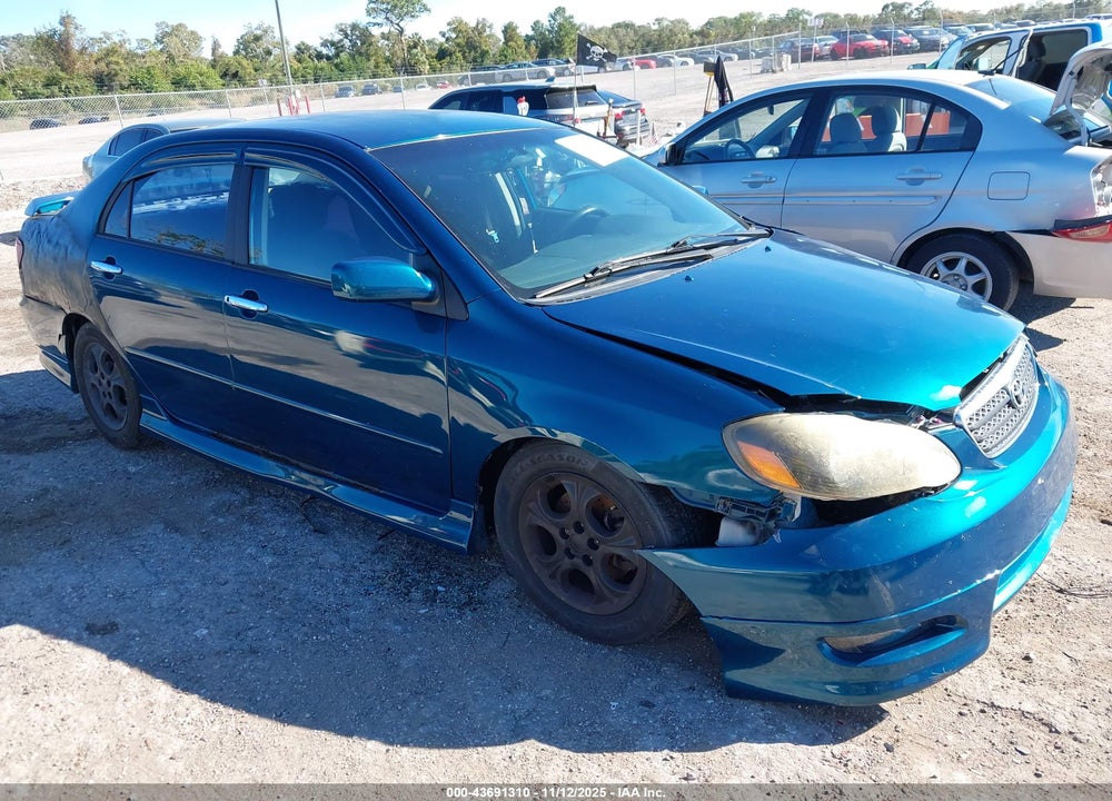 2003 TOYOTA COROLLA S VIN: 1NXBR32E13Z140902