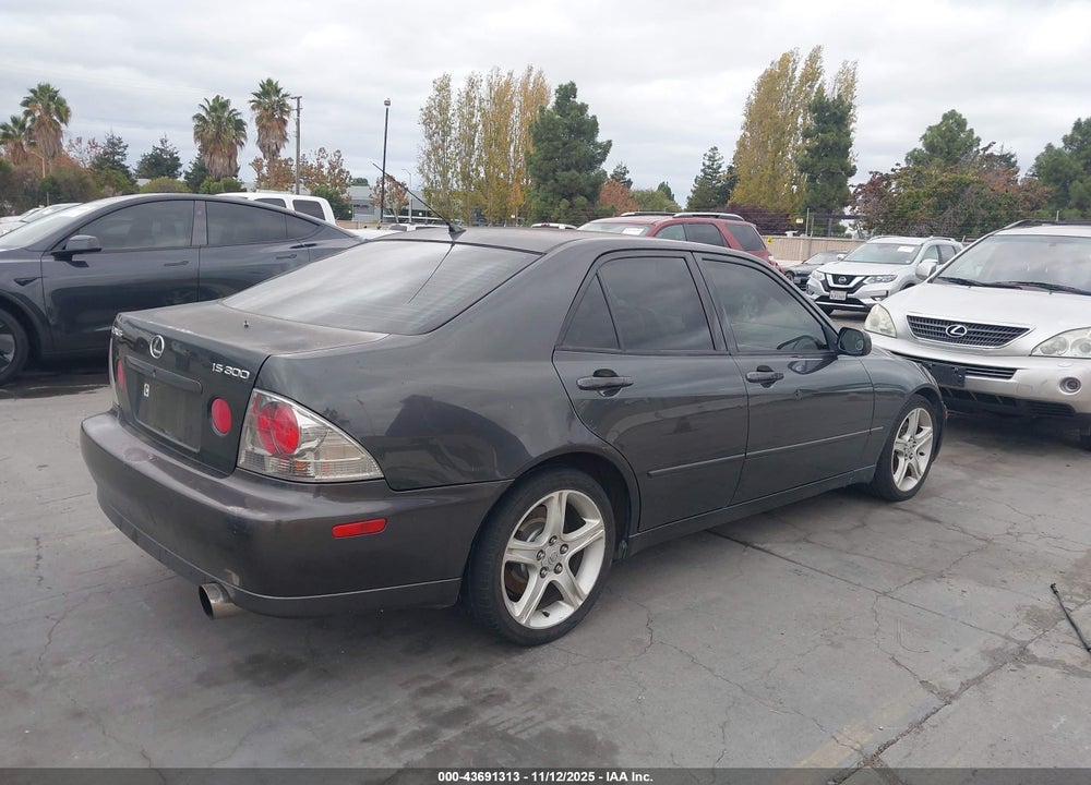 2001 LEXUS IS 300 VIN: JTHBD182810027973