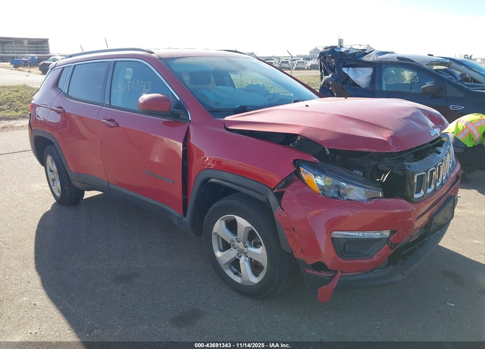 2021 JEEP COMPASS LATITUDE 4X4 VIN: 3C4NJDBB1MT547330