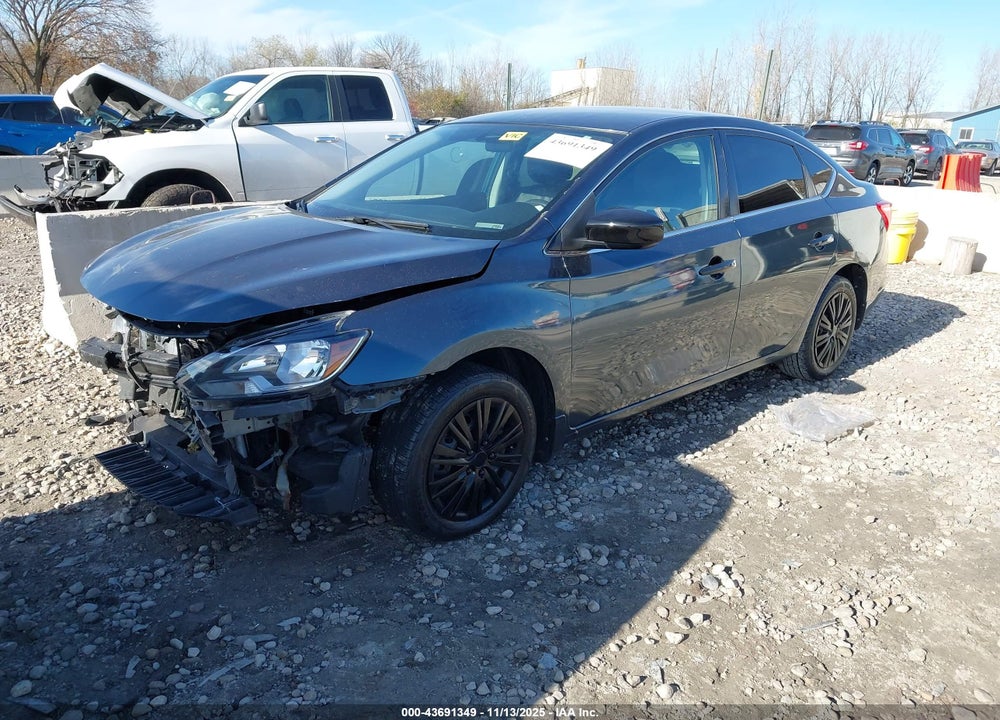 2017 NISSAN SENTRA SV VIN: 3N1AB7AP0HY256081
