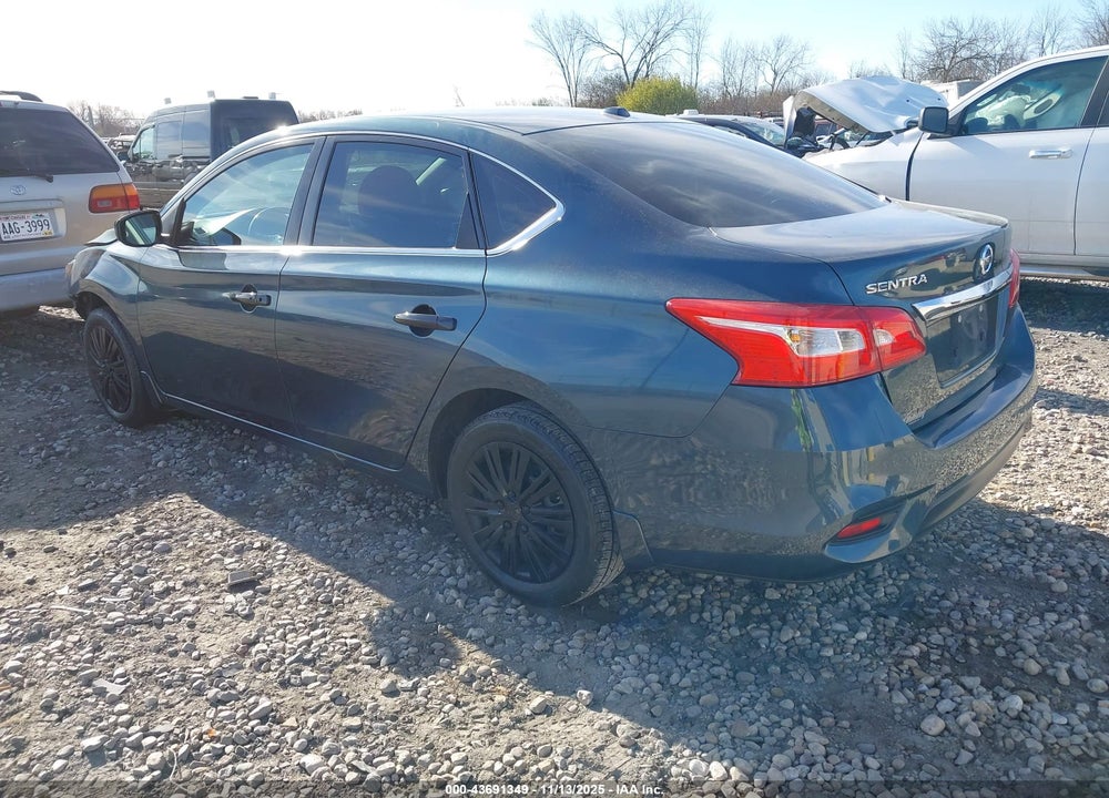 2017 NISSAN SENTRA SV VIN: 3N1AB7AP0HY256081