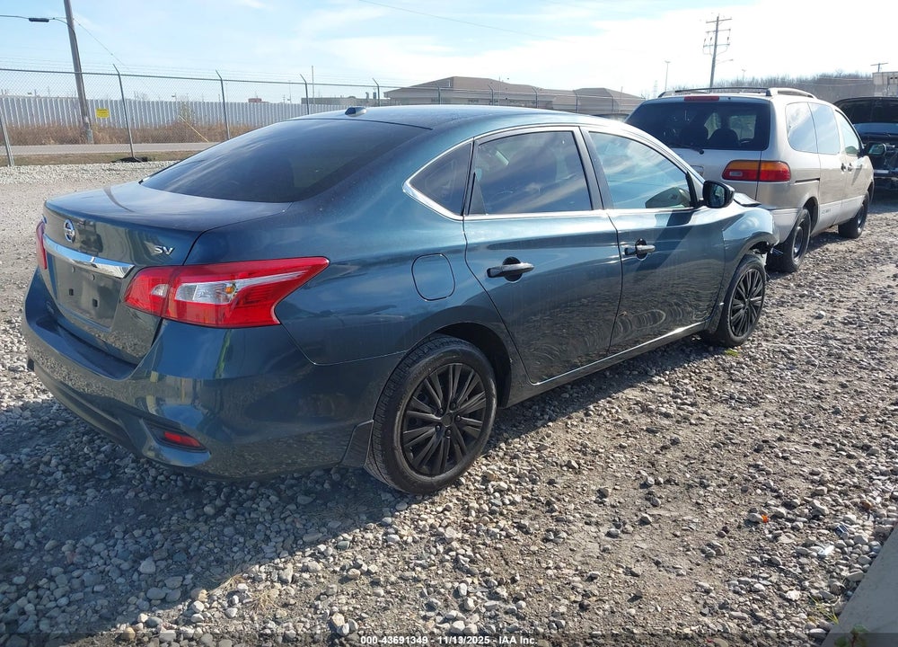 2017 NISSAN SENTRA SV VIN: 3N1AB7AP0HY256081