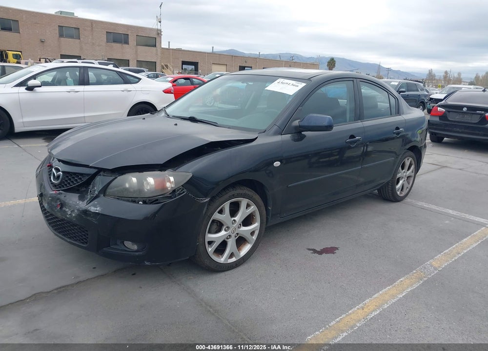 2008 MAZDA 3 VIN: JM1BK32G481156546