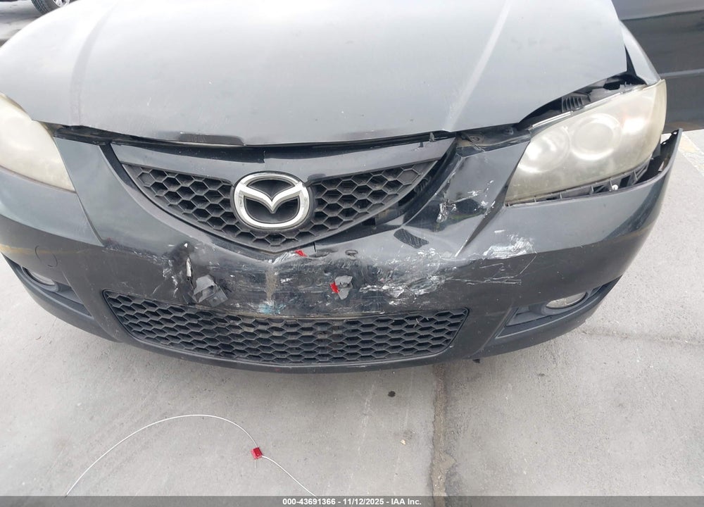 2008 MAZDA 3 VIN: JM1BK32G481156546