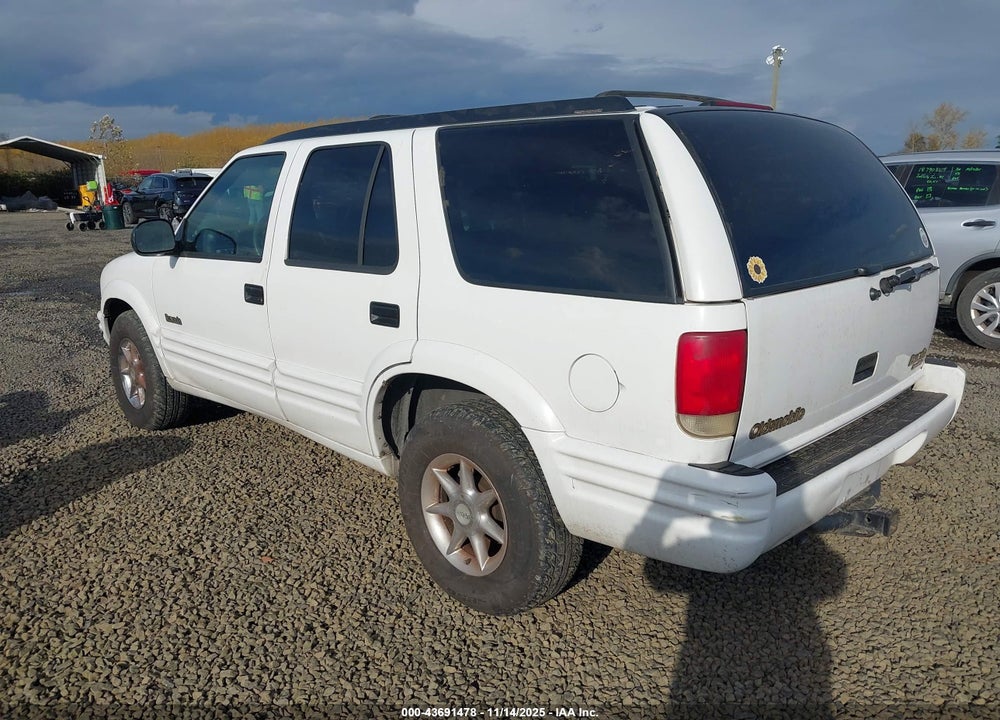 1997 OLDSMOBILE BRAVADA VIN: 1GHDT13W5V2704909