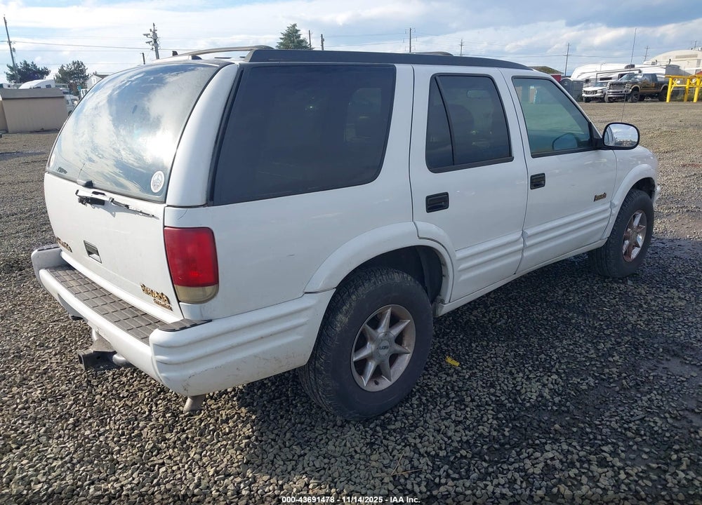 1997 OLDSMOBILE BRAVADA VIN: 1GHDT13W5V2704909