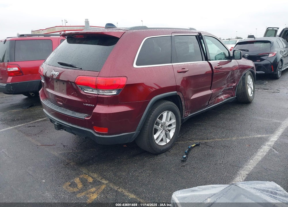 2017 JEEP GRAND CHEROKEE LAREDO 4X2 VIN: 1C4RJEAG0HC609385