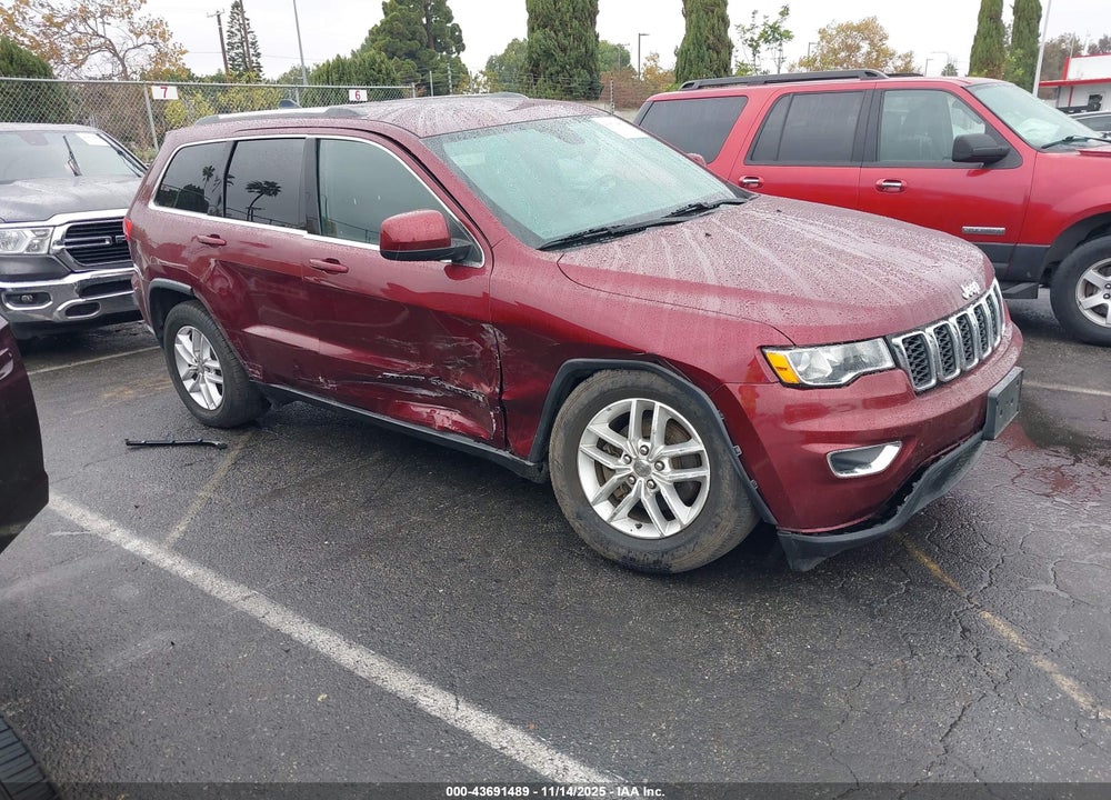 2017 JEEP GRAND CHEROKEE LAREDO 4X2 VIN: 1C4RJEAG0HC609385