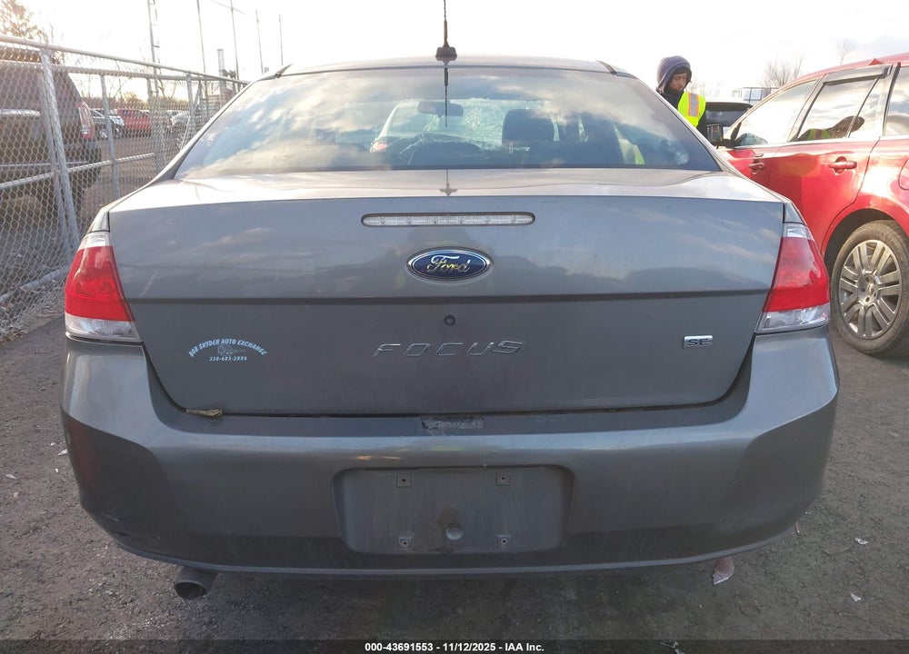 2009 FORD FOCUS SE VIN: 1FAHP35N39W258484