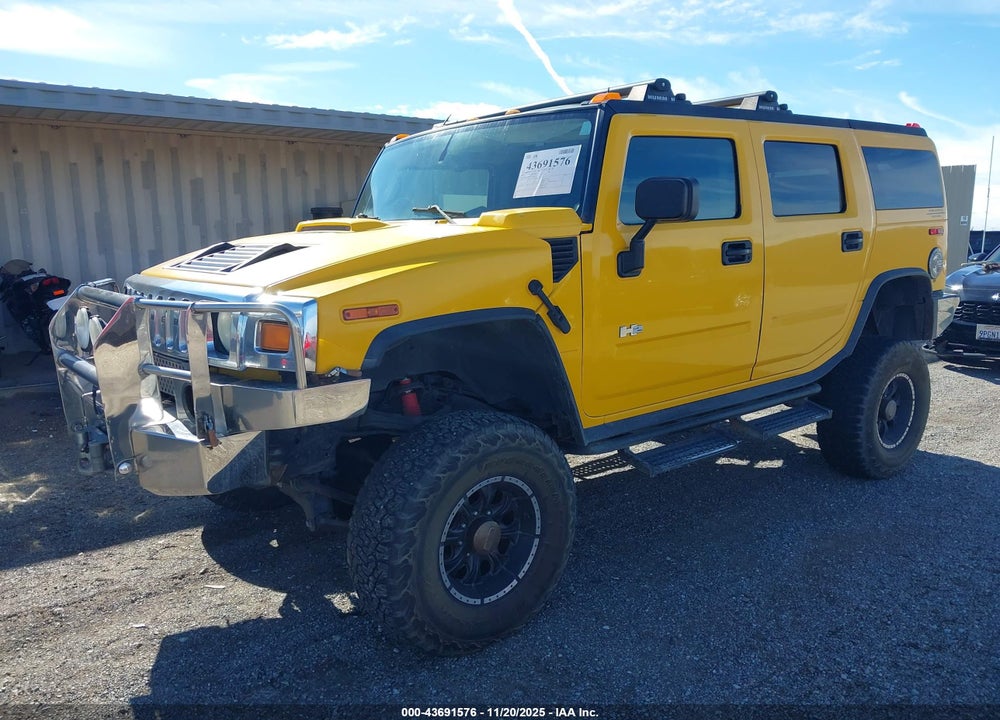 2003 HUMMER H2 VIN: 5GRGN23U73H104399