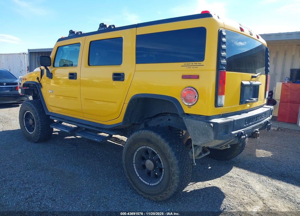 2003 HUMMER H2 VIN: 5GRGN23U73H104399