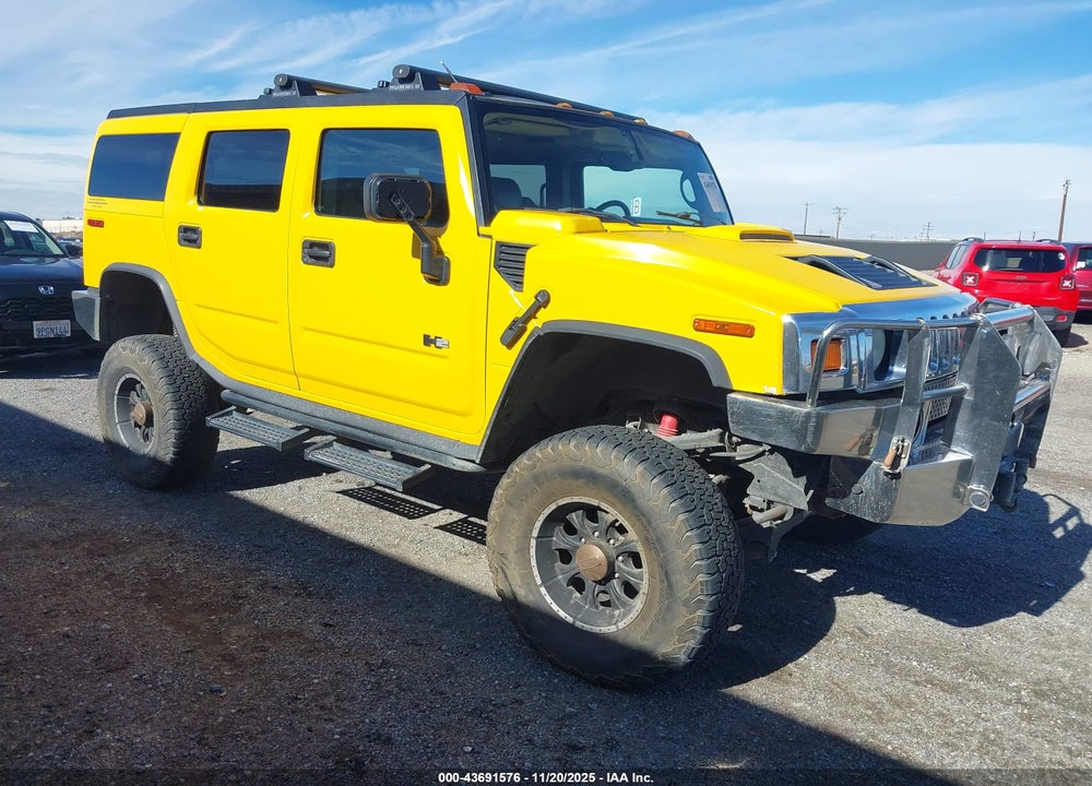 2003 HUMMER H2 VIN: 5GRGN23U73H104399