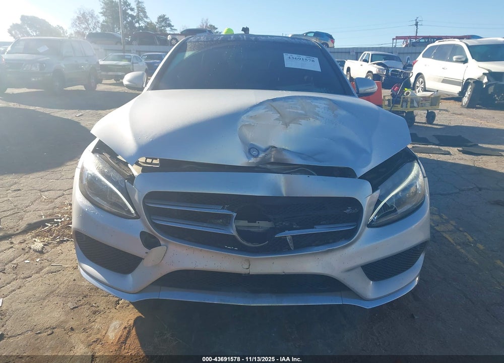 2015 MERCEDES-BENZ C 300 SPORT VIN: 55SWF4JB5FU072627