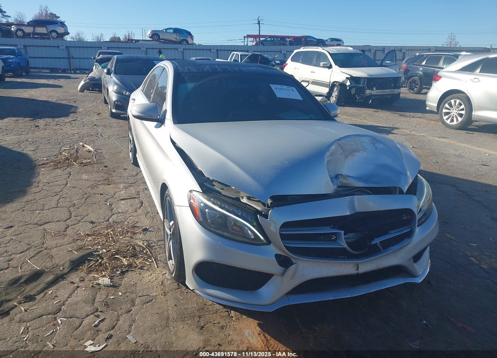 2015 MERCEDES-BENZ C 300 SPORT VIN: 55SWF4JB5FU072627
