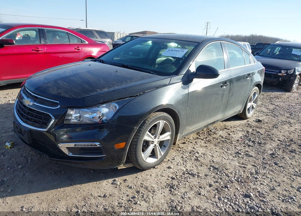 2015 CHEVROLET CRUZE 2LT AUTO VIN: 1G1PE5SB6F7206766
