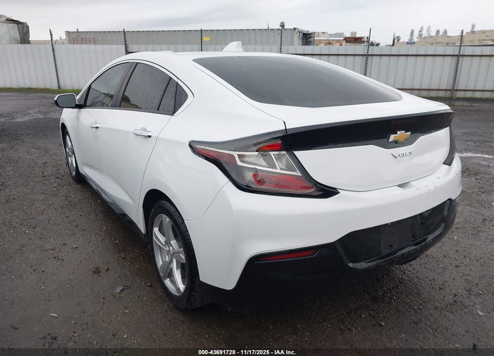 2017 CHEVROLET VOLT VIN: 1G1RC6S51HU213787