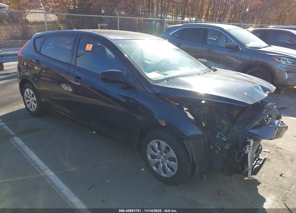 2017 HYUNDAI ACCENT SE VIN: KMHCT5AE6HU335629