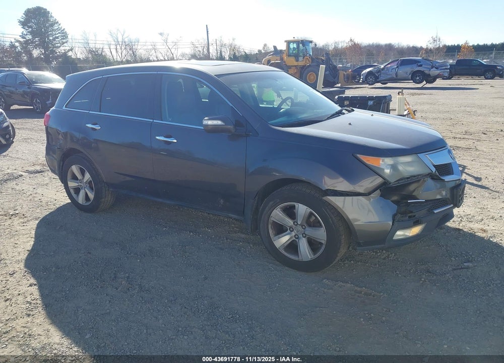 2010 ACURA MDX TECHNOLOGY PACKAGE VIN: 2HNYD2H69AH509457