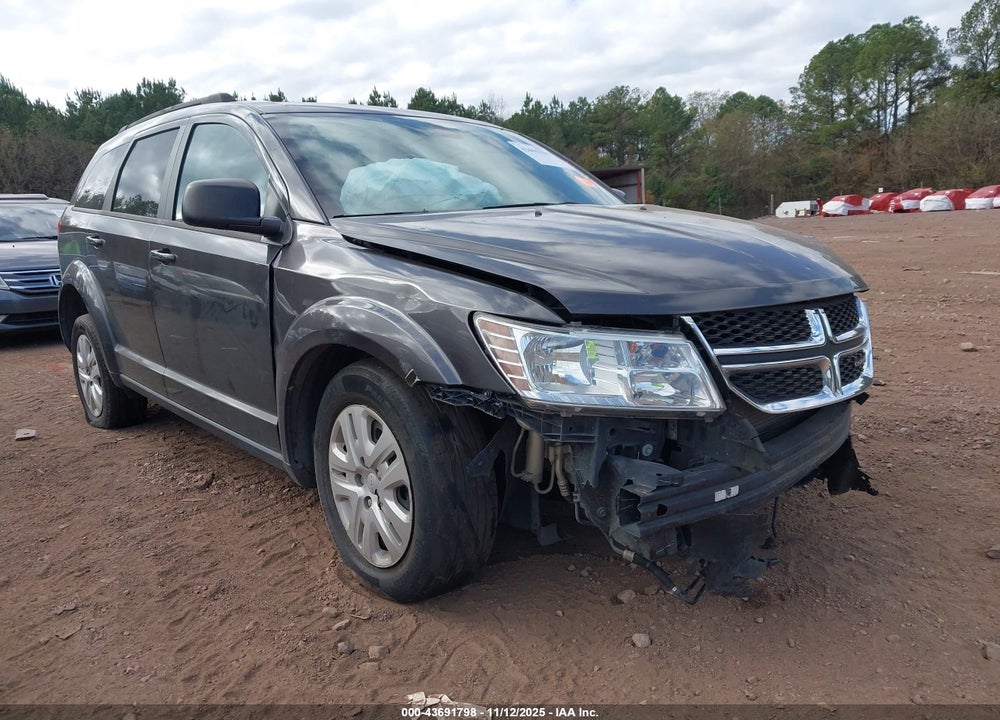 2018 DODGE JOURNEY SE VIN: 3C4PDCAB2JT513310