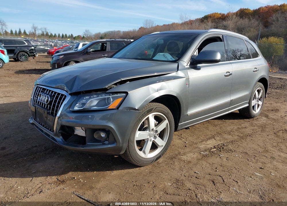 2012 AUDI Q5 3.2 PREMIUM PLUS VIN: WA1DKAFP1CA126611