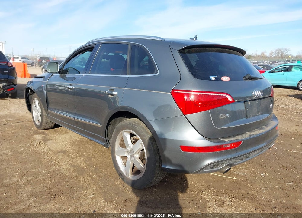 2012 AUDI Q5 3.2 PREMIUM PLUS VIN: WA1DKAFP1CA126611