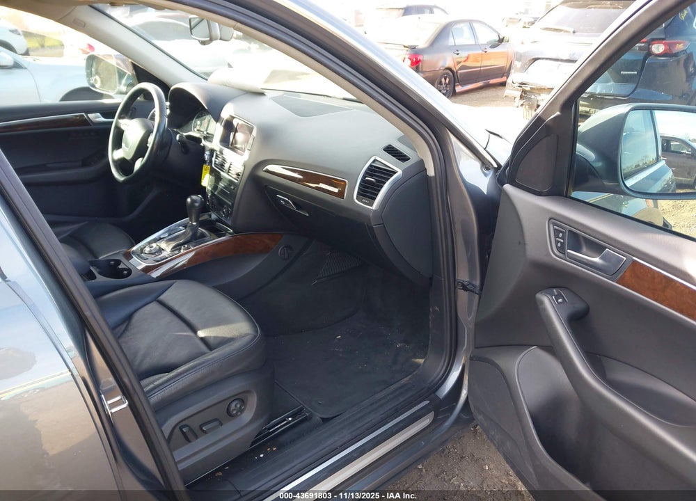 2012 AUDI Q5 3.2 PREMIUM PLUS VIN: WA1DKAFP1CA126611