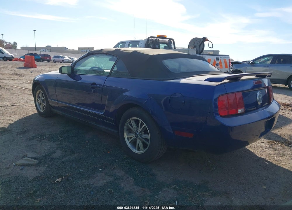 2005 FORD MUSTANG VIN: 1ZVHT84N655194524