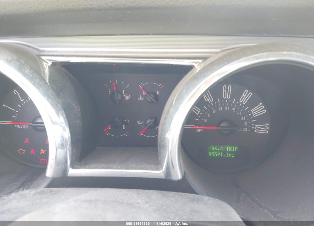 2005 FORD MUSTANG VIN: 1ZVHT84N655194524
