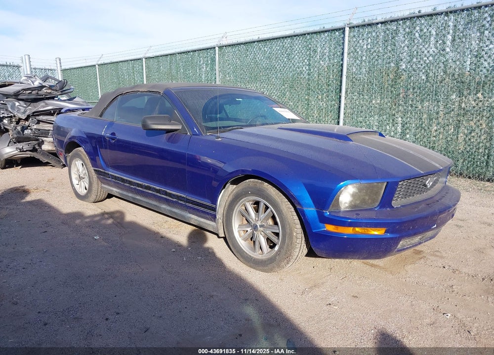 2005 FORD MUSTANG VIN: 1ZVHT84N655194524