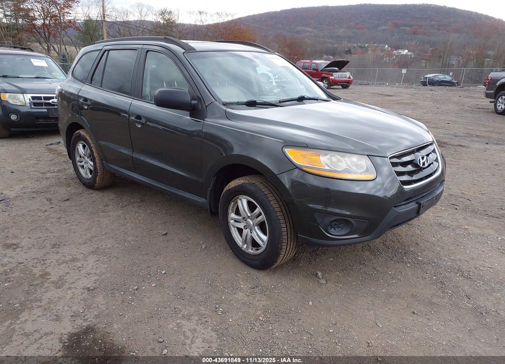 2010 HYUNDAI SANTA FE GLS VIN: 5NMSG3AB4AH396568