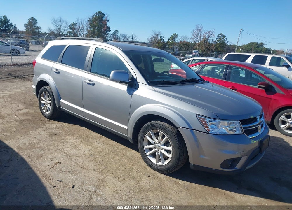 2015 DODGE JOURNEY SXT VIN: 3C4PDCBG4FT726874