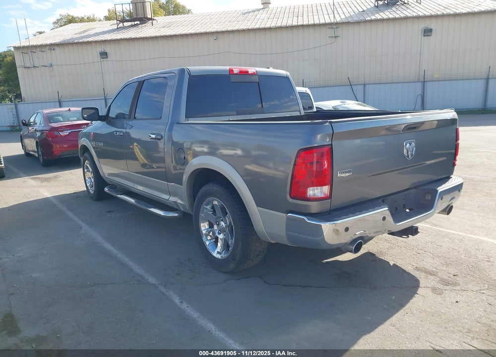 2009 DODGE RAM 1500 LARAMIE VIN: 1D3HB13T19S754736